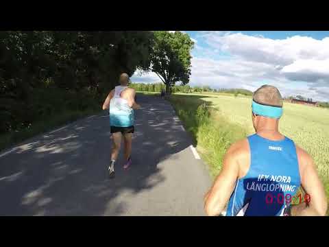 Semesterhalvmaran 2022 - 21,1 km (Löparperspektiv)