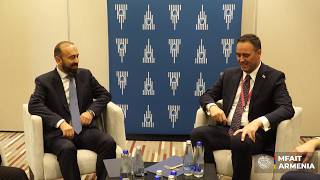 Հայաստանի ԱԳՄԱ նախարարի հանդիպումը Կոսովոյի ԱԳ նախարարի հետ 13/10/2026