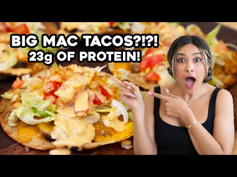 Healthy Big Mac Tacos?!?! I Low Carb I High Protein