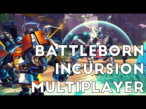 Battleborn Multiplayer: Incursion Mode - Full Match Video 1080p