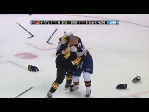 Boston Bruins vs Atlanta Thrashers Brawl 12-23-2010