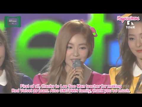 [ENGSUB] 151107 Red Velvet - Best Dance Female Artists @ 2015 MelOn Music Awards