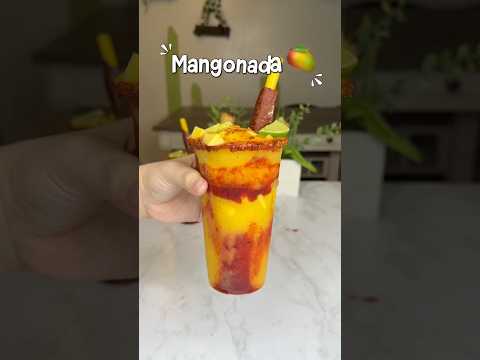 Mangonadas de mango con chamoy 🥭