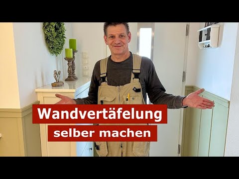 DIY Wandverzierung mit Holzleisten selber bauen?