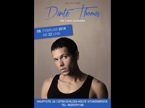 Dante Thomas Live 02/08/18 in Stukenbrock