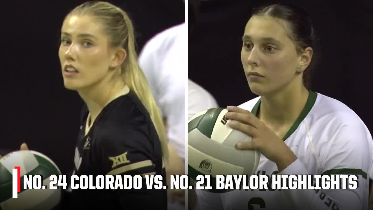 Colorado Buffaloes vs. Baylor Bears | Full Match Highlights | ESPN College Volleyball