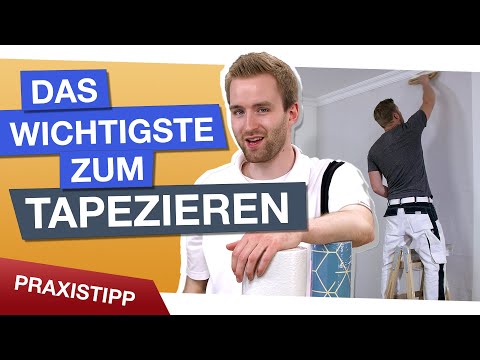 Schritt-für-Schritt richtig tapezieren