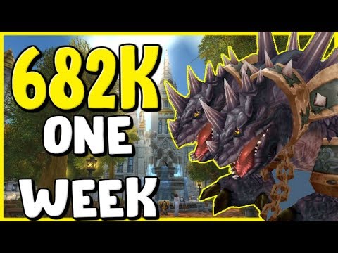 How I Made 682k In One Week In WoW 8.2.5 - Gold Farming, Gold Making