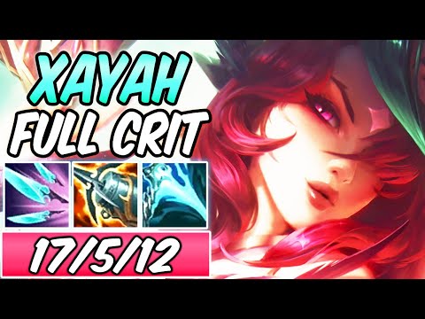 FULL CRIT ADC KRAKEN SLAYER STAR GUARDIAN XAYAH | Best Build & Runes | League of Legends S11