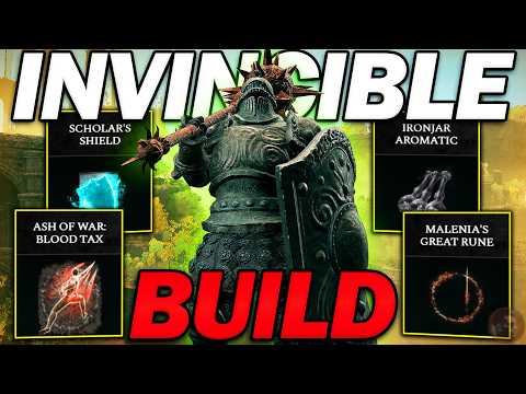 "This Tank Build Makes You... INVINCIBLE!" - Beating Elden Ring Using THE MOST INSANE TANK BUILD!