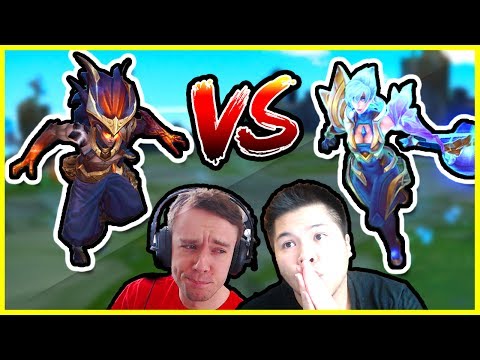 DAWNBRINGER RIVEN VS NIGHTBRINGER YASUO | $100 1v1 SHOWDOWN REDMERCY VS PANTS