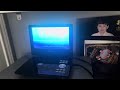 Testing DVDs On The Sony VCR DVD Combo Player On My Magnavox Portable DVD Player