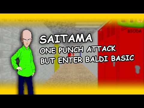 Bald! Saitama | Anime Baldi Basic [Mod]