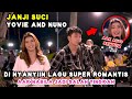 JANJI SUCI YOVIE AND NUNO LIRIK LIVE NGAMEN PENDOPO LAWAS BY NABILA MAHARANI FT TRI SUAKA
