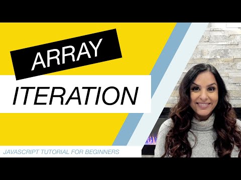 Javascript Tutorial For Beginners Part 31 Array Iteration