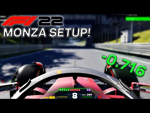 You HAVE to try this SETUP at MONZA in F1 22!