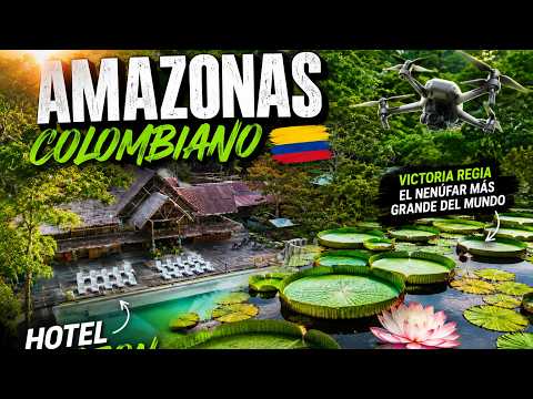 La Reserva Más Increíble del Amazonas Colombiano 🇨🇴 | Victoria Regia y Hotel Amazon en 4K