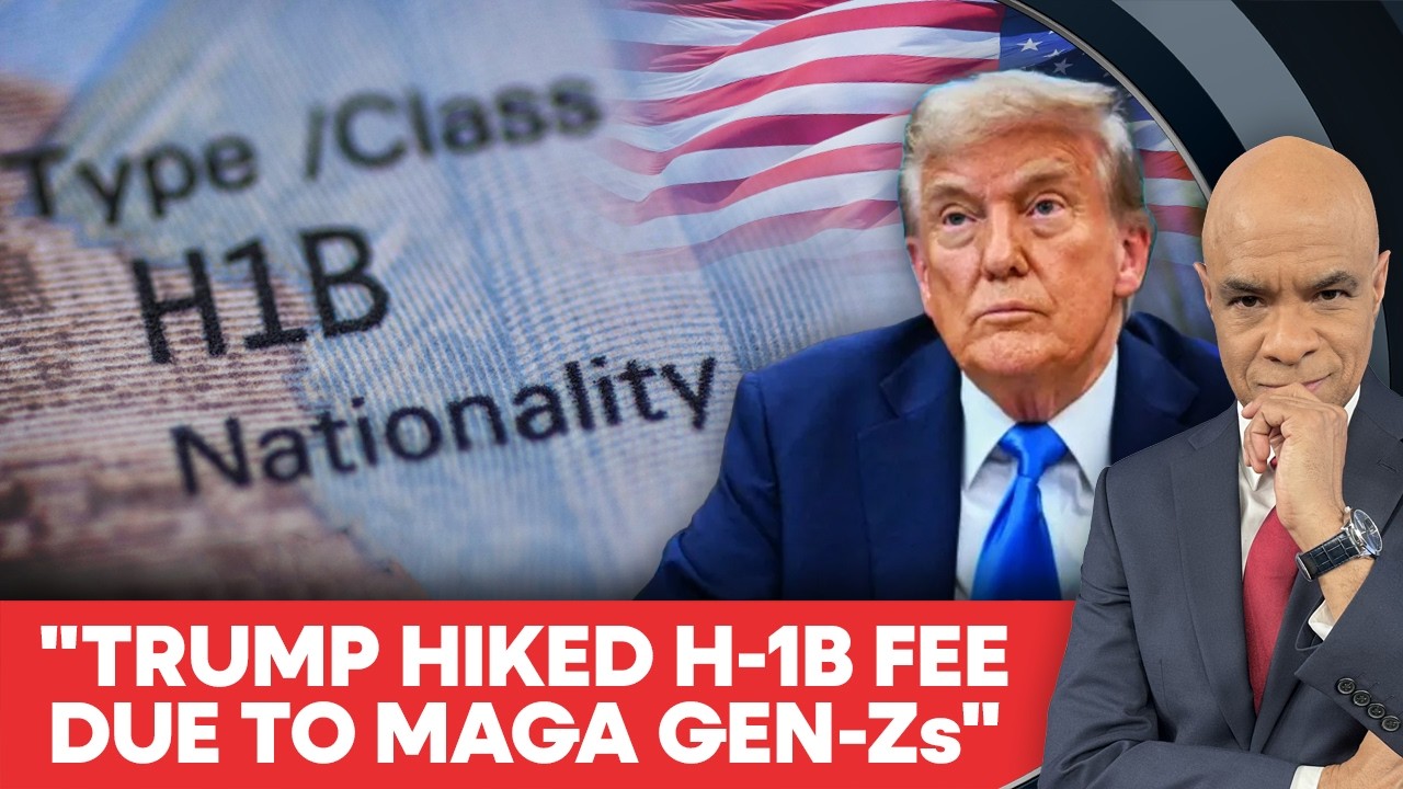 Hasan Minhaj Says Trump Imposed H-1B Fee Hike Due to Gen-Z Pressure | Firstpost America | N18G