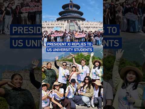 President Xi replies to US university students