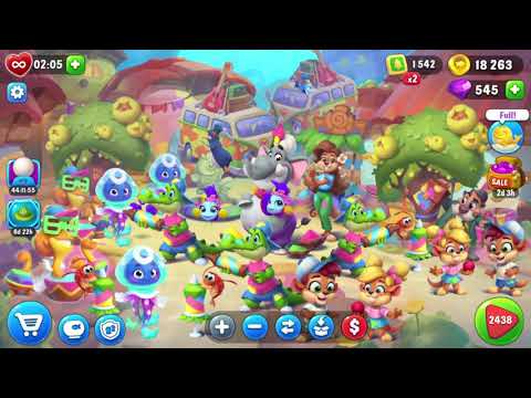 Fishdom 2438 Hard Level - NO BooSTERS