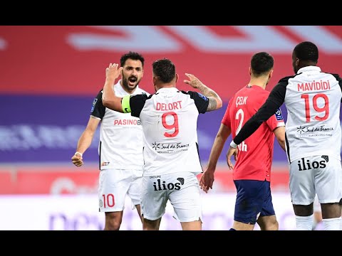 Le but d'Andy Delort à Lille avec Sersou