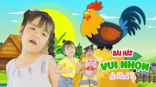 Con Gà Gáy Le Te Le Te Sáng Rồi Ai Ơi - Nhạc Thiếu Nhi Con Gà Trống Gáy Vui Nhộn Cho Bé