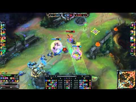 SKT T1 Faker - LeBlanc highlights vs. Karthus - Korean SoloQ - Season 2015 - League of Legends
