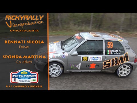 OBC BENNATI - SPONDA // 2° Rally del Bardolino 2022 // P.S.7 Caprino V.se