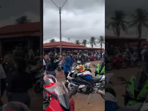 Caveiras participando do 1º Jaciara Moto Rock no estado de Mato Grosso