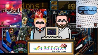 Pinball Illusions / Slam Tilt Review | Amigos: Everything Amiga Podcast 37 | Commodore Amiga
