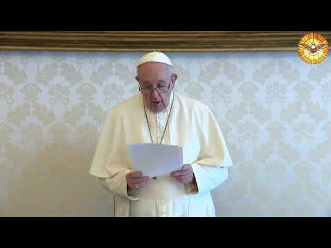 Message du Pape François au cours du Pentecôte 2021 LIVE organisé par Charis