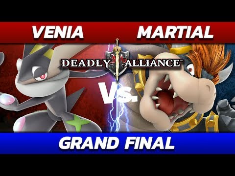Smash Ultimate Grand FInal - Venia (Greninja) vs Martial (Bowser) - Deadly Alliance Gauntlet #5