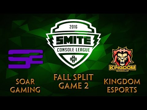 SMITE Console League EU Fall Split Week 5 - SoaR Gaming vs. Kingdom Esports (Game 2)