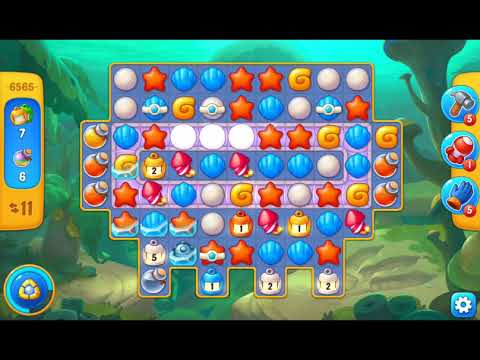 Fishdom 2021 - Level 6565   #playrix #fishdom #gaming