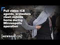 LIVE TV Captures ICE Agents Storming Home Clashing With Protesters In Minneapolis