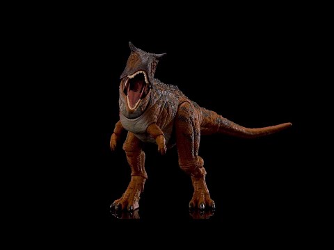 Jurassic Park Hammond Collection Carnotaurus Video