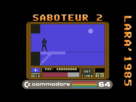 Saboteur 2: Avenging Angel (1987) [Commodore 64] - Clive Townsend, Durell Software