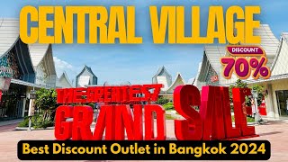 Central Village Outlet Bangkok 2024 | Best Discount Outlet In Bangkok | Bangkok Shopping Guide 2024
