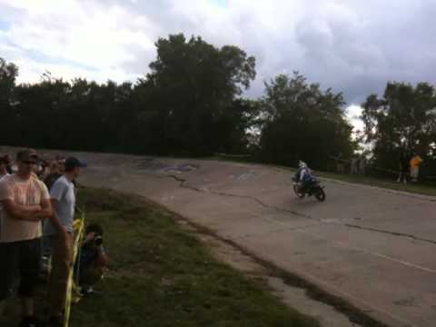 Mini Bike race at Detroit Dorais Velodrome hosted by Thunderdrome