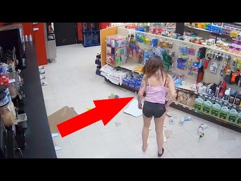 VIDEO – 10 FUNNIEST THEFTS CAUGHT ON CAMERA