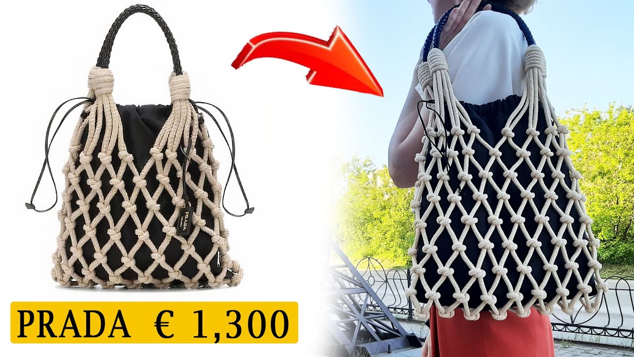 EVERYONE WANTS THIS BAG! PRADA shopper FOR €1300 DIY!