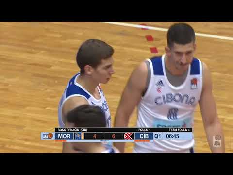 ABA Liga 2019/20, Round 12 match: Mornar - Cibona  (22.12.2019)