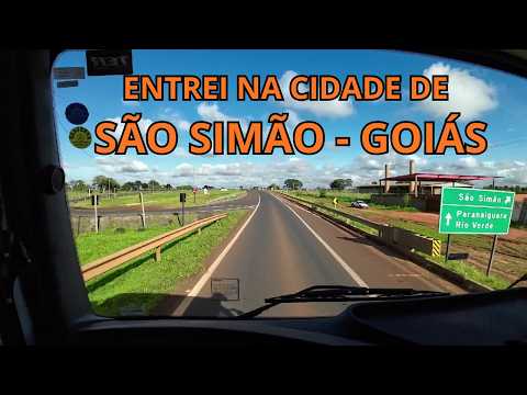 ENTREI NA CIDADE DE SÃO SIMÃO - GOIÁS