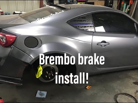 STi Brembo Conversion on the BRZ
