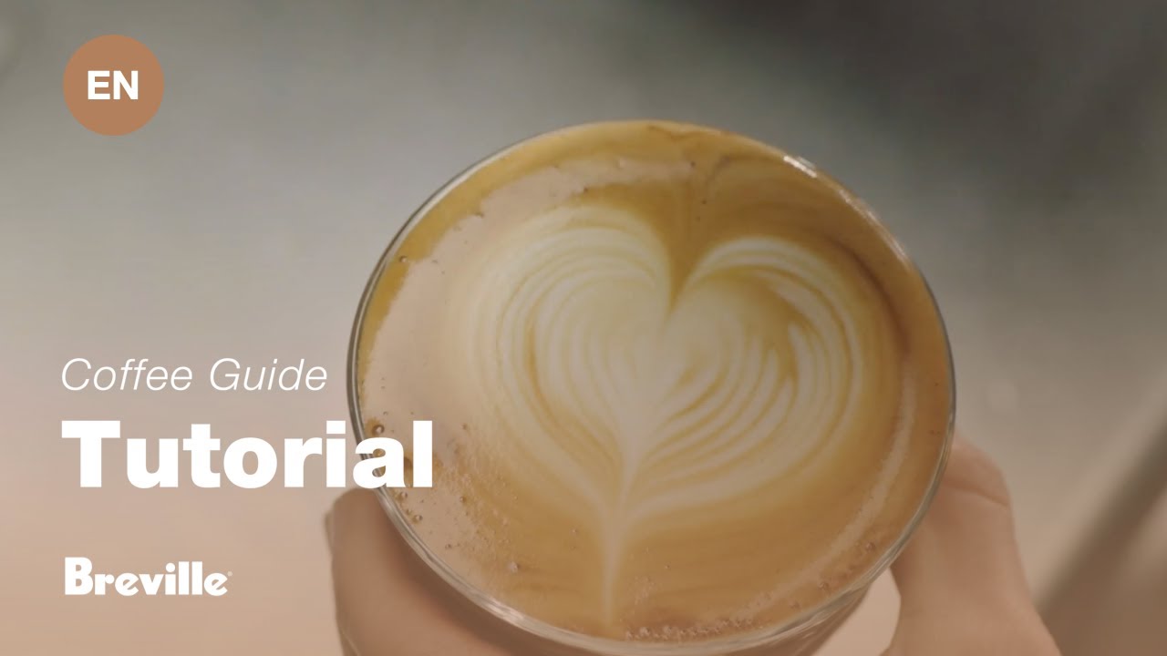 How to create latte art: the heart