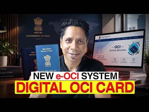 e-OCI Card Explained + OCI Passport Update Rules & Online Portal