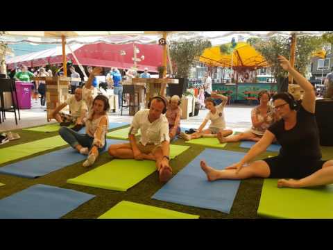 Silent disco 4daagse donderdag 20 juli 2017 Nijmegen | SilentDJ.com