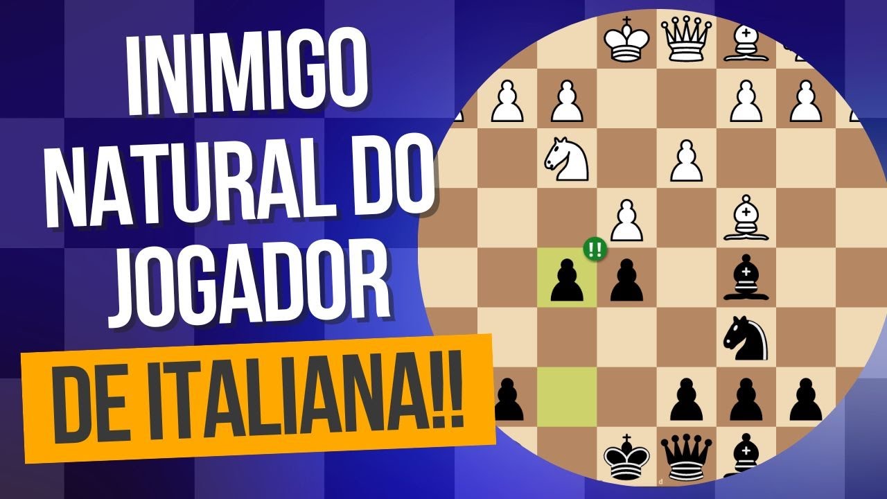 Conheça o Poderoso Gambito Luchini!!