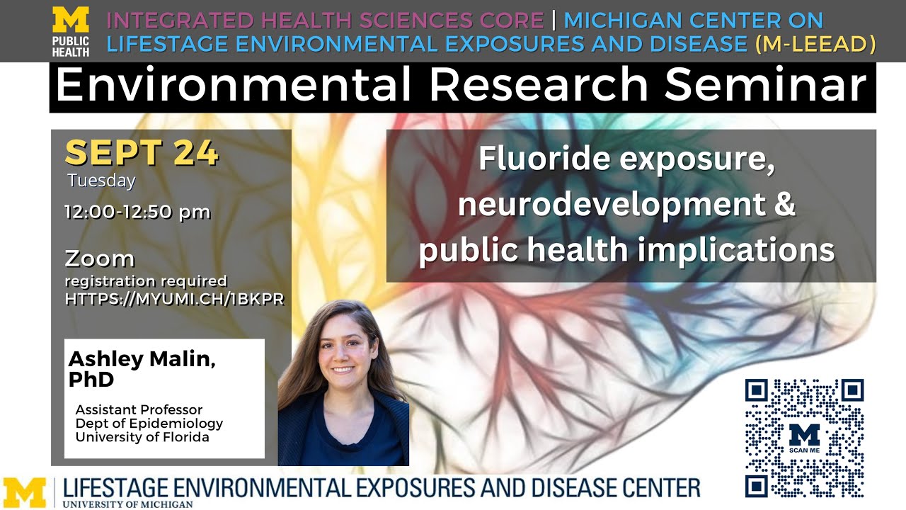“Fluoride exposure, neurodevelopment and public health ... - YouTube