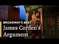 James Corden S Argument With Himself One Man Two Guvnors Broadway S Best Great Performances